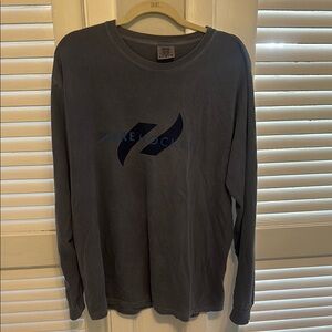 Pure Hockey Gray Long Sleeve Shirt